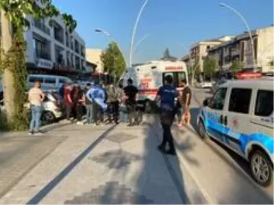 Bisikletli çocuğa otomobil çarptı: 1 yaralı