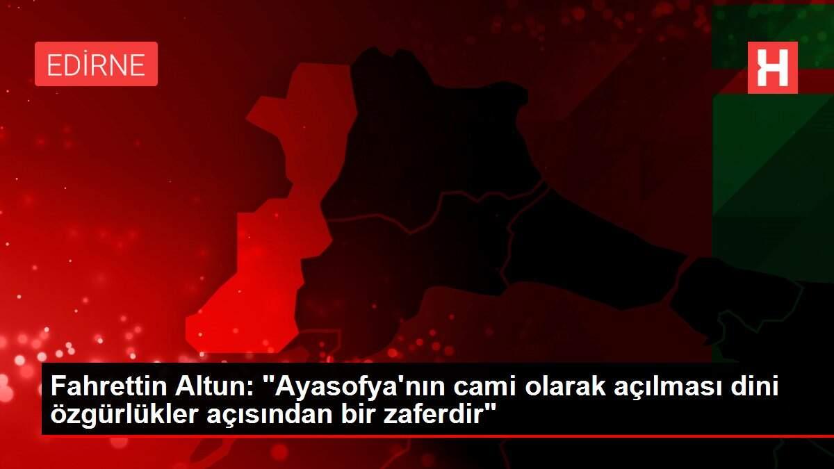 Fahrettin Altun: Fahrettin Altun:
