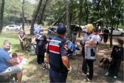 Jandarma ekiplerinden piknik ve mesire alanı denetimi Jandarma ekiplerinden piknik ve mesire alanı denetimi