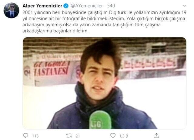 Spor muhabiri Alper Yemeniciler, beIN Sports'la yollarını ayırdı Spor muhabiri Alper Yemeniciler, beIN Sports'la yollarını ayırdı