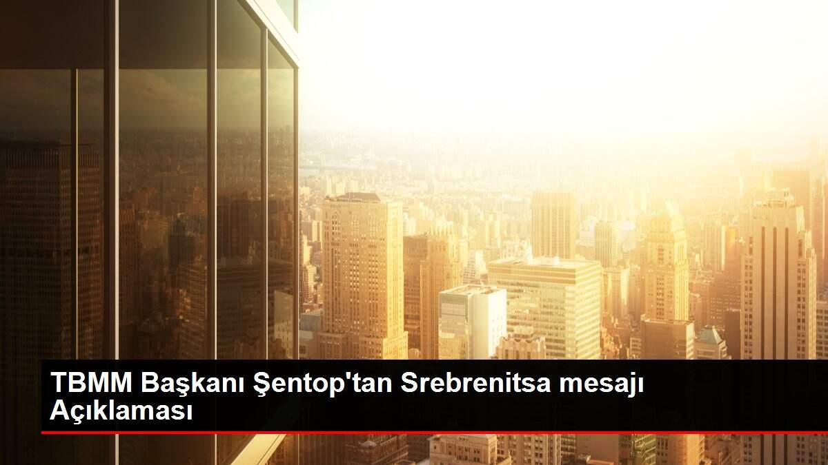 TBMM Başkanı Şentop'tan Srebrenitsa mesajı Açıklaması TBMM Başkanı Şentop'tan Srebrenitsa mesajı Açıklaması