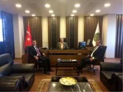 Ticaret Borsası'ndan Toplu'ya teşekkür ziyareti