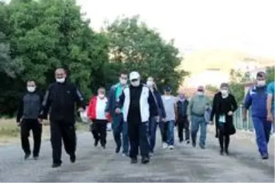 Yahyalı sağlıklı yaşam için yürüdü