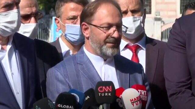 Diyanet İşleri Başkanı Ali Erbaş: Ayasofya'ya 2 imam ve 4 müezzin atanacak