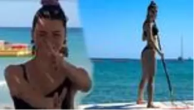 Merve Boluğur sezonu açtı Merve Boluğur sezonu açtı