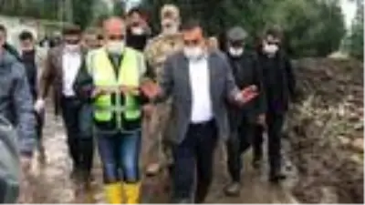 Sel suları altında kalan Başköy'de yaralar sarılmaya başladı Sel suları altında kalan Başköy'de yaralar sarılmaya başladı