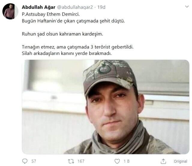 Son Dakika: Pençe-Kaplan Operasyonu bölgesinde 1 askerimiz şehit oldu Son Dakika: Pençe-Kaplan Operasyonu bölgesinde 1 askerimiz şehit oldu