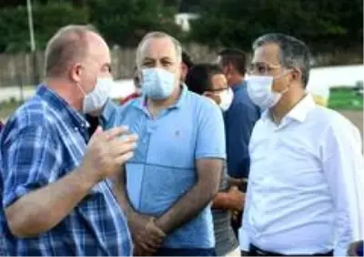 Vali Yerlikaya, Heybeliada'da incelemelerde bulundu Vali Yerlikaya, Heybeliada'da incelemelerde bulundu