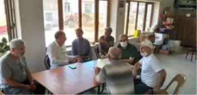 Başkan Akgün Gelibolu'da yangın bölgesinde incelemelerde bulundu Başkan Akgün Gelibolu'da yangın bölgesinde incelemelerde bulundu