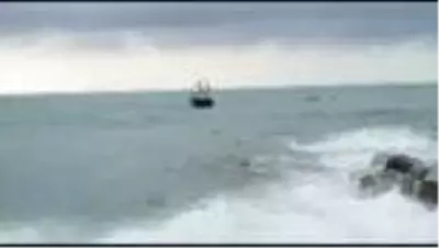 Denizde çeken akıntıya kapılan iki arkadaş kurtarıldı