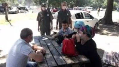 Hafta sonu tabiat parkları dolup taştı