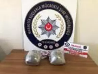 Hediye paketinden uyuşturucu çıktı