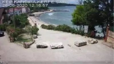 Kerpe Sahili, evden canlı olarak izlenebilecek