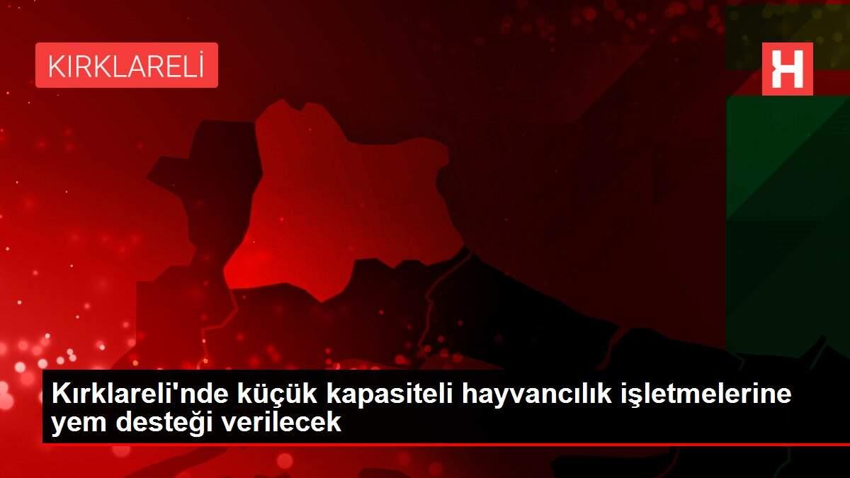 Kırklareli'nde küçük kapasiteli hayvancılık işletmelerine yem desteği verilecek Kırklareli'nde küçük kapasiteli hayvancılık işletmelerine yem desteği verilecek