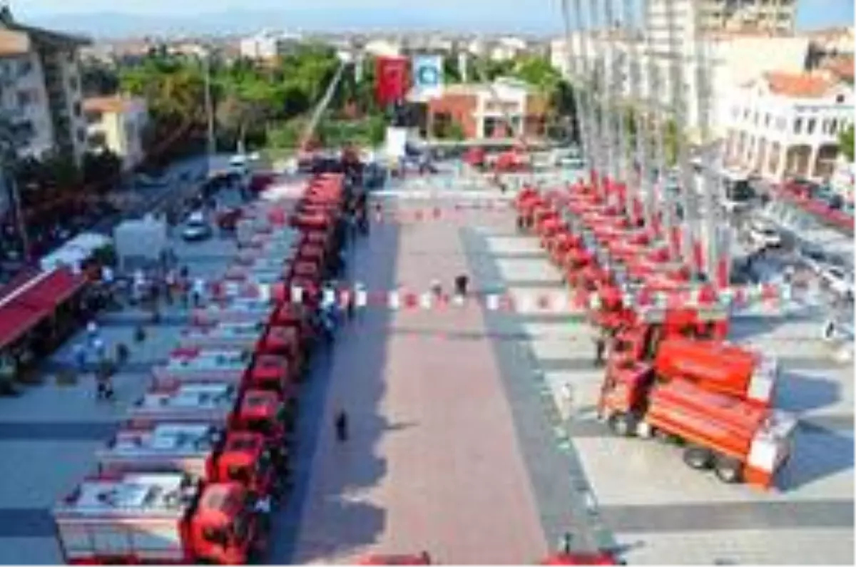 Manisa Büyükşehir itfaiye filosunu güçlendirdi