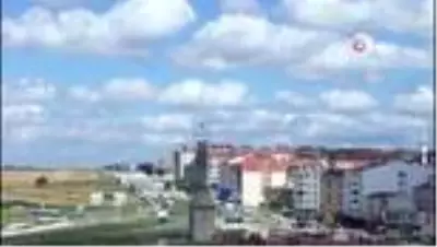 Metrelerce yüksekte ölümle dans etti