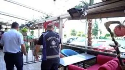 Pursaklar'da 'maske, sosyal mesafe ve hijyen' denetimi Pursaklar'da 'maske, sosyal mesafe ve hijyen' denetimi