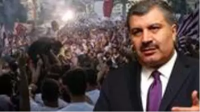 Sağlık Bakanı Koca'dan Hatayspor taraftarına öneri: Zafer hasarsız, kutlama örnek olmalı Sağlık Bakanı Koca'dan Hatayspor taraftarına öneri: Zafer hasarsız, kutlama örnek olmalı