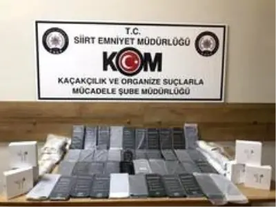 Siirt'te kaçakçılık operasyonu: 5 gözaltı