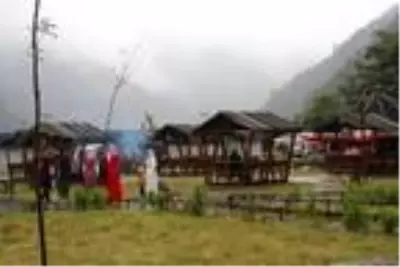 Uzungöl'de yerli turistle sakin sezon Uzungöl'de yerli turistle sakin sezon