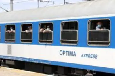 Villahch-Edirne treni Kapıkule'de Villahch-Edirne treni Kapıkule'de