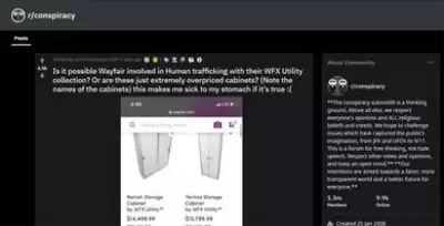Wayfair: 'Çocuk kaçakçılığıyla' ilgili yeni komplo teorisi nasıl ortaya çıktı, iddialar doğru mu? Wayfair: 'Çocuk kaçakçılığıyla' ilgili yeni komplo teorisi nasıl ortaya çıktı, iddialar doğru mu?