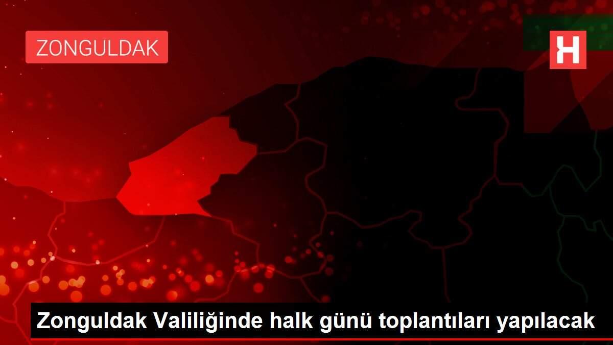 Zonguldak Valiliğinde halk günü toplantıları yapılacak