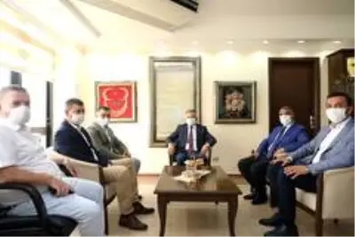 Antalya Valisi Yazıcı'ndan Alanya ziyareti Antalya Valisi Yazıcı'ndan Alanya ziyareti