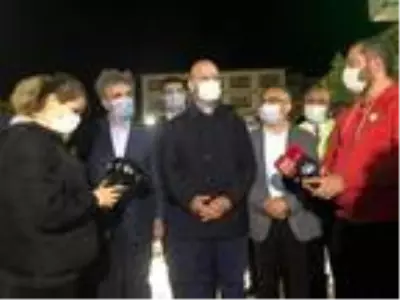 Bakan Soylu, afetin yaşandığı Çayeli'nde inceleme yaptı: 1 kayıp, 11 yaralı