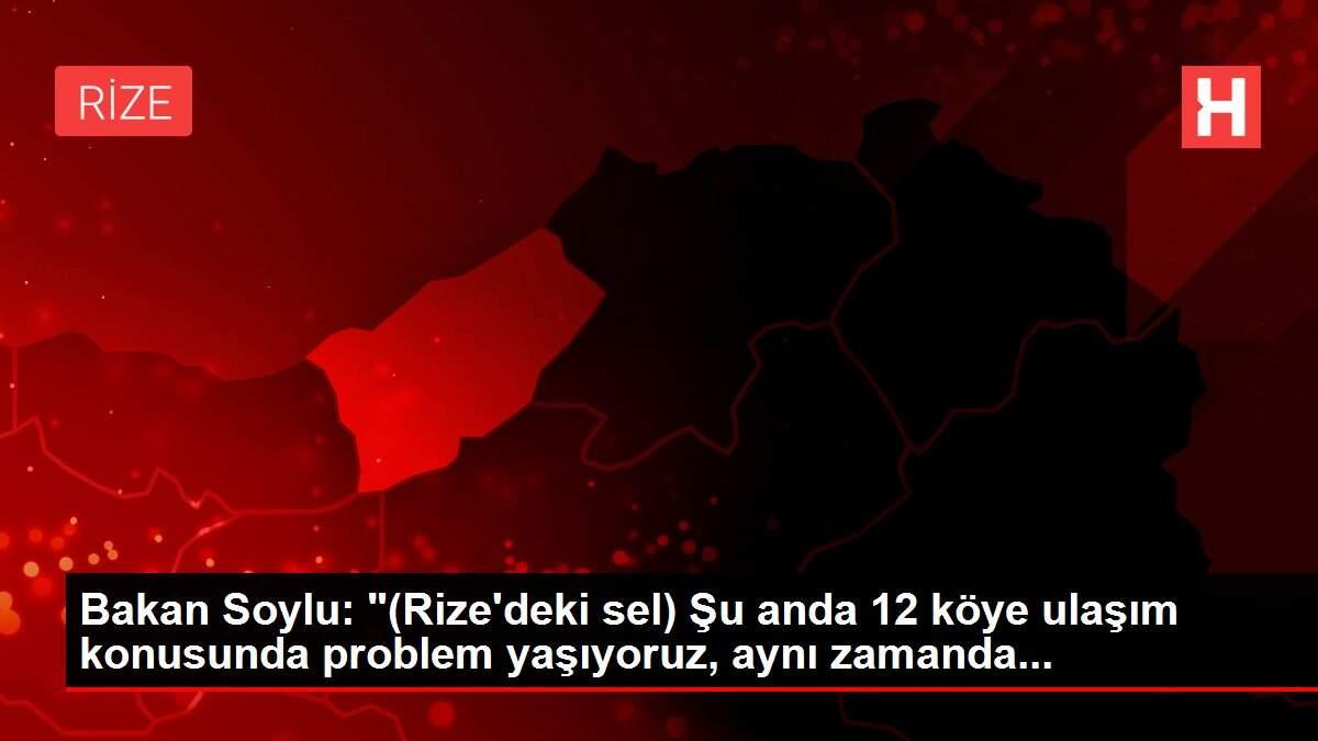 Bakan Soylu: