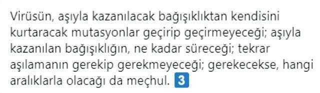 Bilim Kurulu Üyesi Tevfik Özlü'den çarpıcı korona mesajı: Bu kez bilinenleri değil, bilinmeyenleri yazacağım Bilim Kurulu Üyesi Tevfik Özlü'den çarpıcı korona mesajı: Bu kez bilinenleri değil, bilinmeyenleri yazacağım