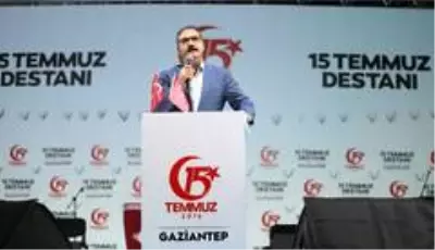 GAÜN Rektörü Gür'den 15 Temmuz mesajı GAÜN Rektörü Gür'den 15 Temmuz mesajı
