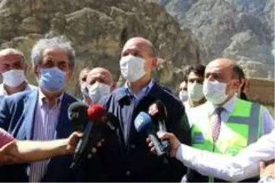 İçişleri Bakanı Süleyman Soylu: '15 dakikada 175 kilogramlık bir yağmur' İçişleri Bakanı Süleyman Soylu: '15 dakikada 175 kilogramlık bir yağmur'