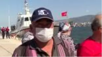 Sahil Güvenlik şehit yakınları ve gazileri İzmir Körfezi'nde ağırladı Sahil Güvenlik şehit yakınları ve gazileri İzmir Körfezi'nde ağırladı