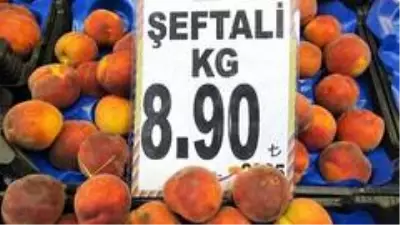Şeftali tarlada 2 lira, markette 8 lira