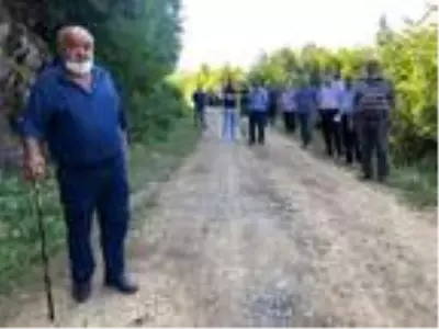 Taş ocağına karşı nöbet tutuyorlar Taş ocağına karşı nöbet tutuyorlar