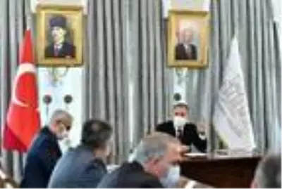 Valilik'te Ayasofya koordinasyon toplantısı Valilik'te Ayasofya koordinasyon toplantısı