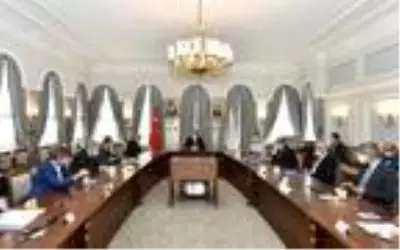 Valilik'te Ayasofya koordinasyon toplantısı Valilik'te Ayasofya koordinasyon toplantısı