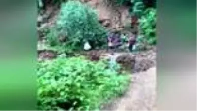 Ağaran Şelesi'nde mahsur kalan 3'ü bebek 49 kişi kurtarıldı
