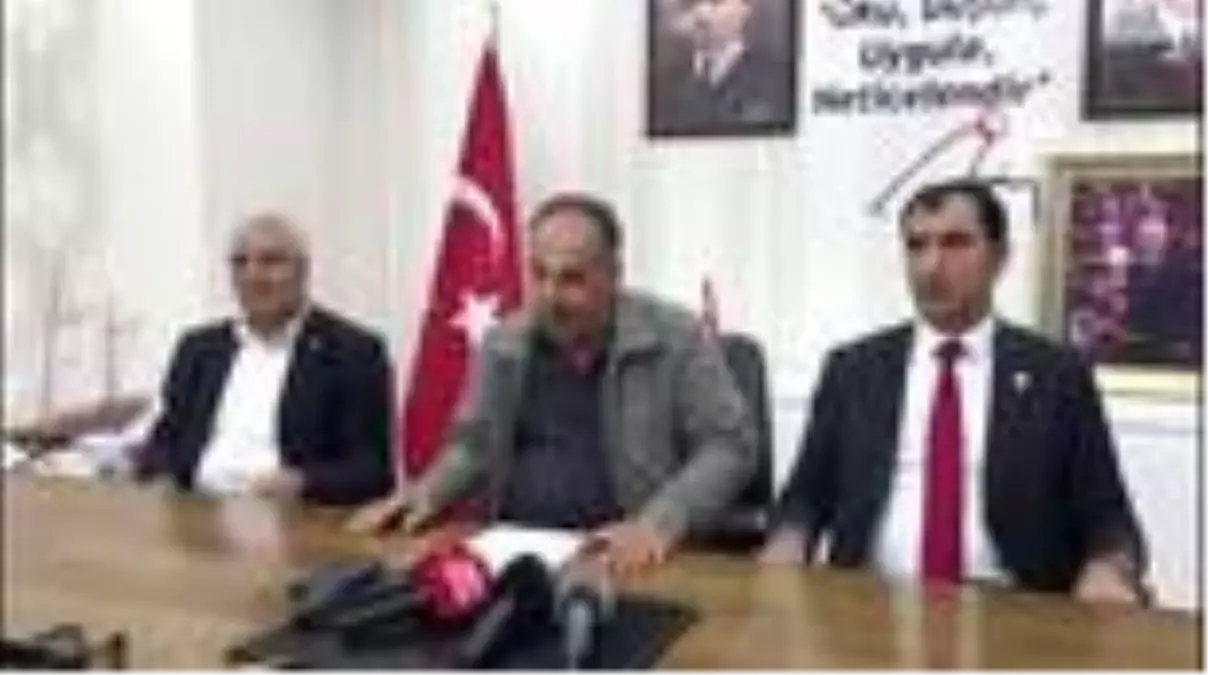 Ağrı ilçe Belediye Başkanları AK Parti'ye geçti