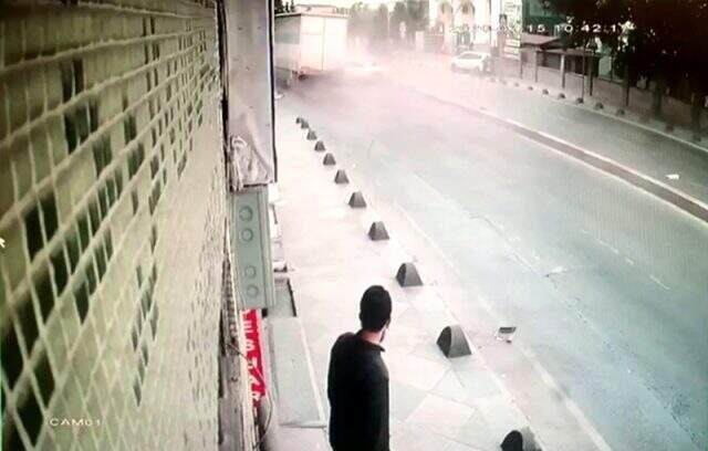 Bağcılar'da dehşet anları güvenlik kamerasında Bağcılar'da dehşet anları güvenlik kamerasında