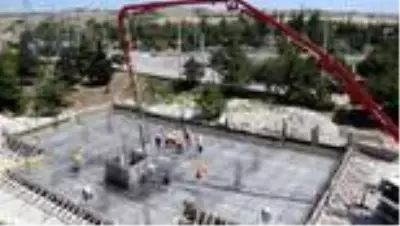 Demirci'de yeni meslek yüksekokulu binası için temel atıldı Demirci'de yeni meslek yüksekokulu binası için temel atıldı