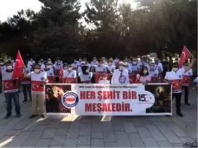 Memur Sen'den şehitlik ziyareti Memur Sen'den şehitlik ziyareti
