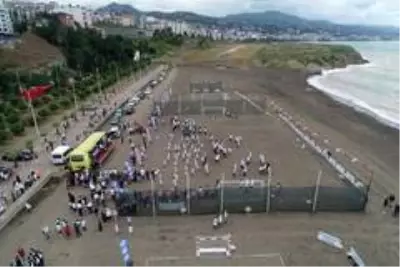 Plaj ve su sporları sahalarının açılış yapıldı Plaj ve su sporları sahalarının açılış yapıldı