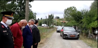 Samsun Valisi Zülkif Dağlı, 15 Temmuz şehitlerinin kabirlerini ve şehit ailesini ziyaret etti