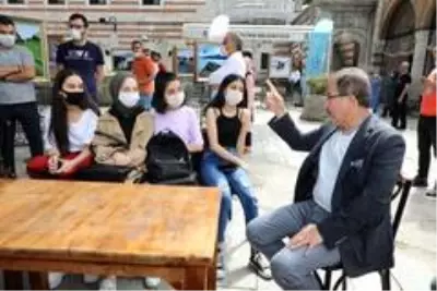 Tarihi külliyede çocuklarla renkli sanat günleri Tarihi külliyede çocuklarla renkli sanat günleri