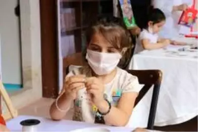 Tarihi külliyede çocuklarla renkli sanat günleri Tarihi külliyede çocuklarla renkli sanat günleri