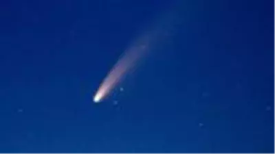 Yaklaşık 7 bin yılda bir defa görünen kuyruklu yıldız, Türkiye semalarından izlendi Yaklaşık 7 bin yılda bir defa görünen kuyruklu yıldız, Türkiye semalarından izlendi