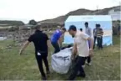 Ağrı'da sel felaketinin izleri siliniyor