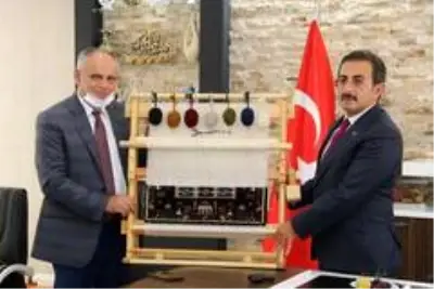 Son dakika haberi | Bakan Yardımcısı Aksu, Yahyalı Belediyesi'ni ziyaret etti